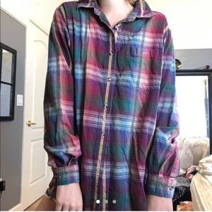 Purple flannel
